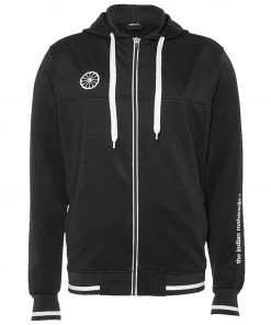The Indian Maharadja Tech Hooded Trainingsjacke Kinder Schwarz - Weiß